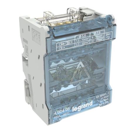 Repartidor Modular 4P 100A 4M 400405 — Legrand — Legrand