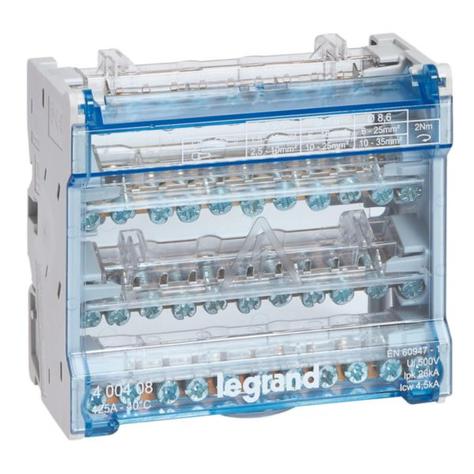 Repartidor Modular 4P 125A 6M 400408 — Legrand — Legrand