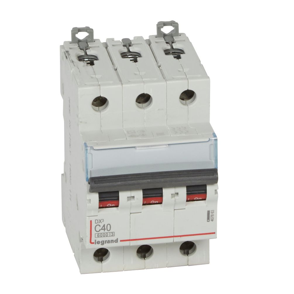 Interruptor automático 3P curva C 407863 Legrand — Legrand