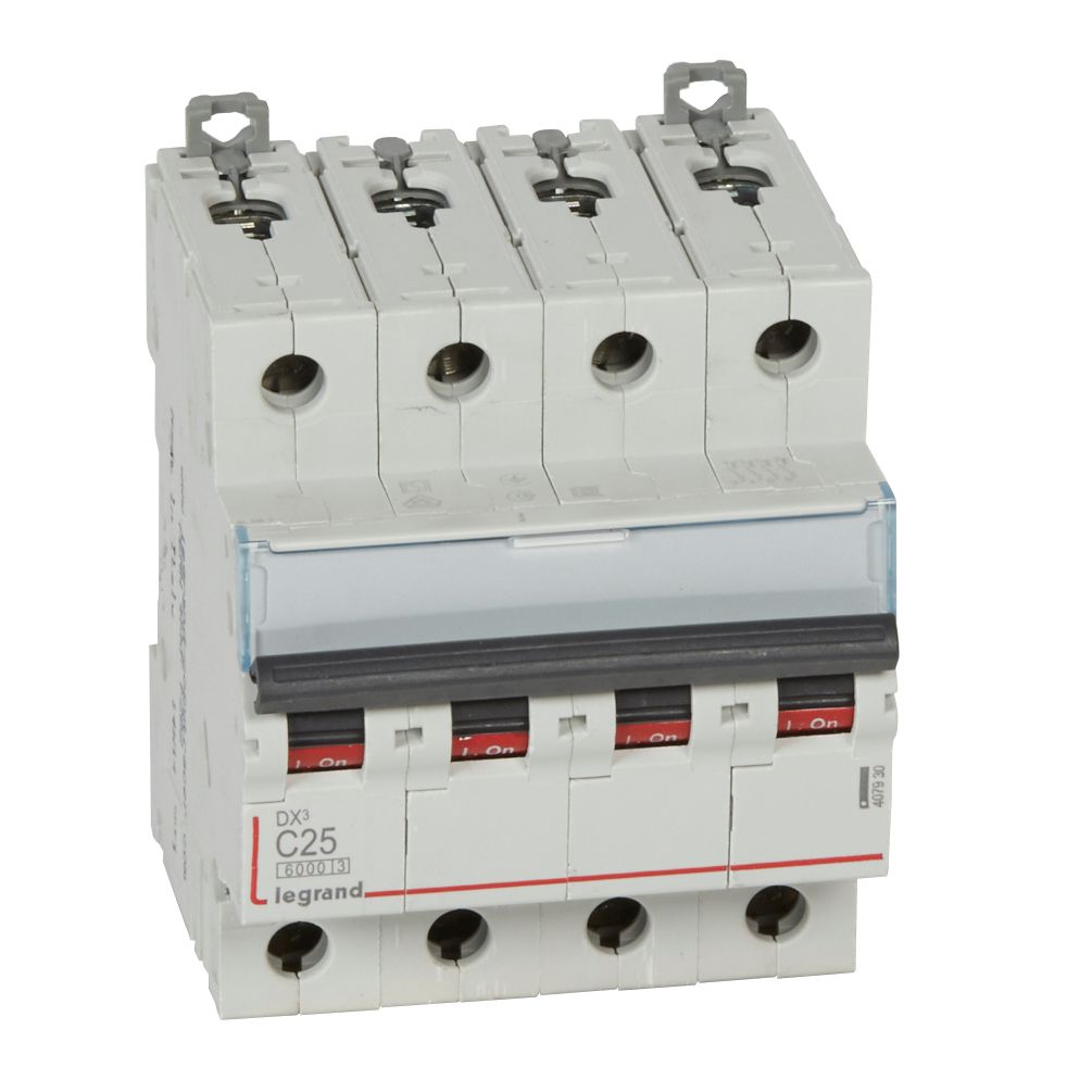 Interruptor automático 4P curva C 407930 Legrand — Legrand