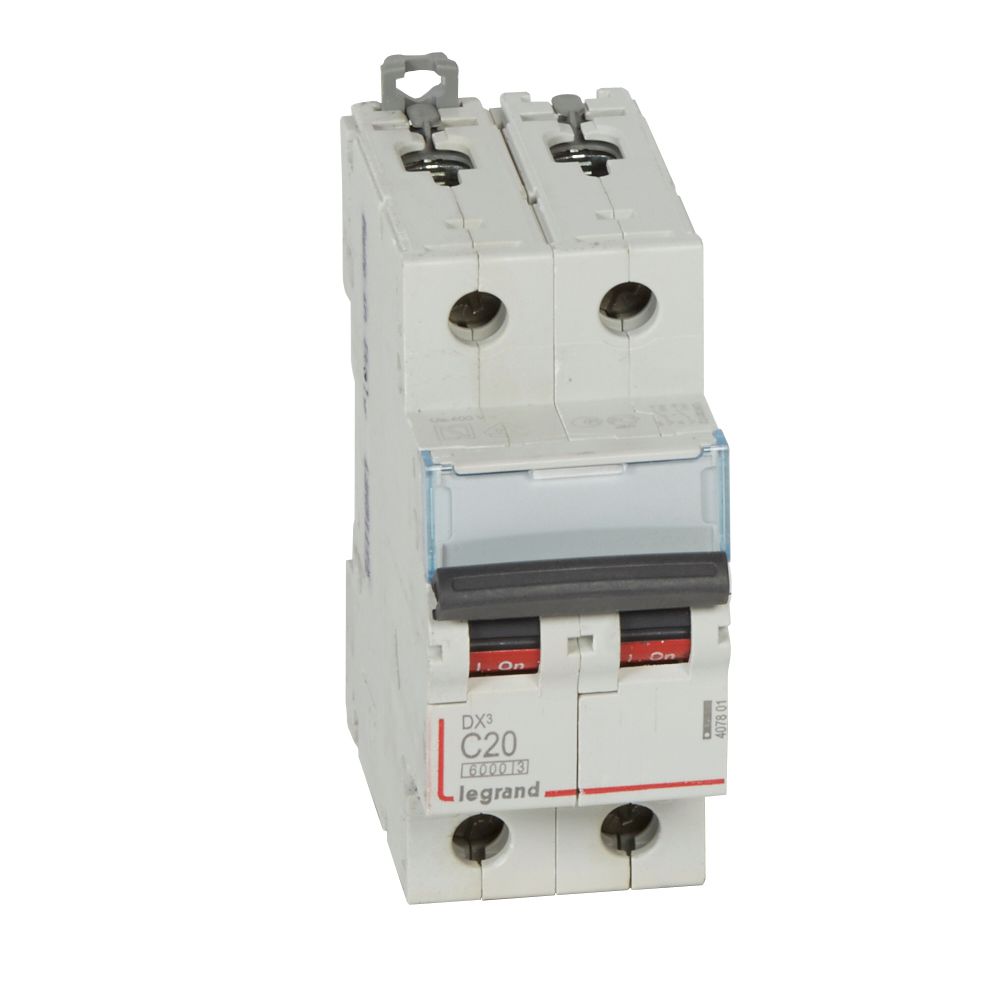 Interruptor automático 2P 10kA curva C DX3 407801 Legrand — Legrand