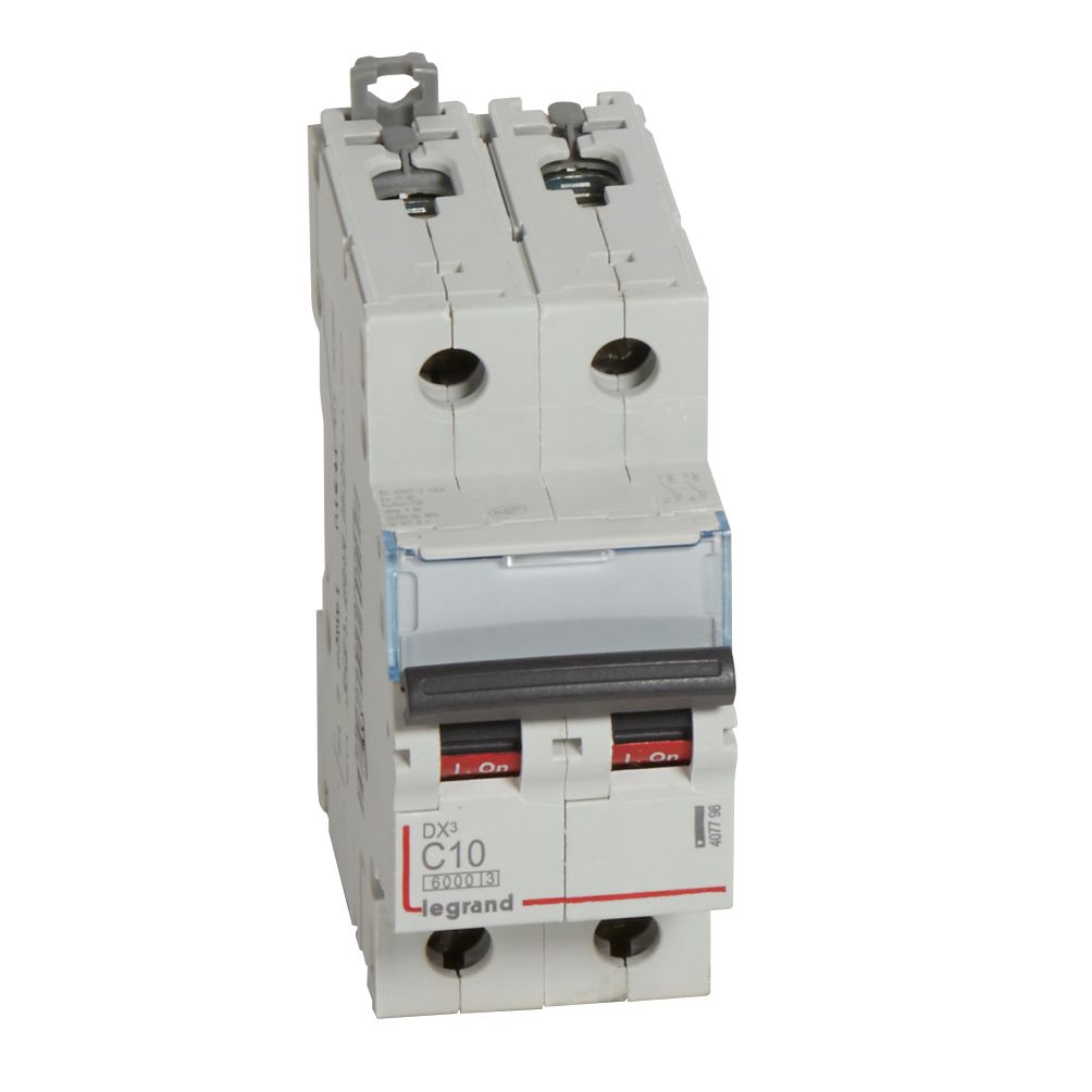 Interruptor automático 2P 10kA curva C DX3 407798 Legrand — Legrand