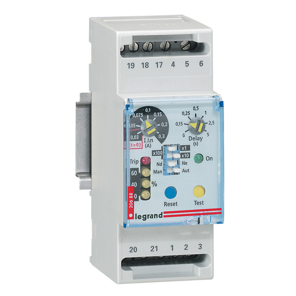 Rele Electronico Diferencial para Dpx/interruptor Caja Moldeada DPX3 26088 — Legrand — Legrand