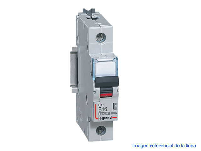 Interruptor automático 1P 10kA curva B DX3 407432 Legrand — Legrand