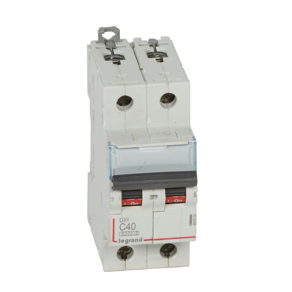 Interruptor automático 2P 10kA curva C DX3 407804 Legrand — Legrand