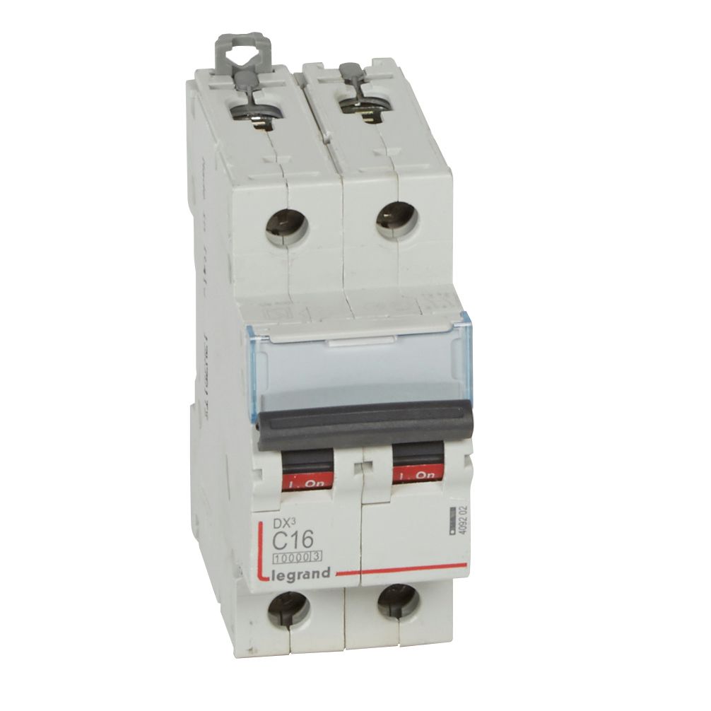 Interruptor automático 2P 16kA curva C DX3 409202 Legrand — Legrand