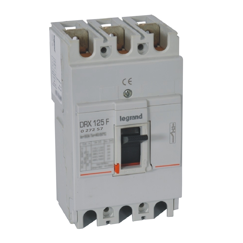 Interruptor caja moldeada 80A 415V 20kA DRX — Fijo (sin regulación) 27257 Legrand — Legrand