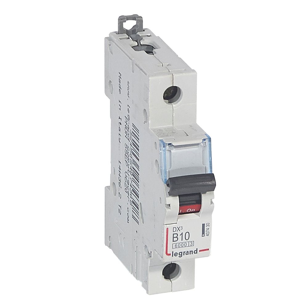 Interruptor automático 1P 10kA curva B DX3 407430 Legrand — Legrand