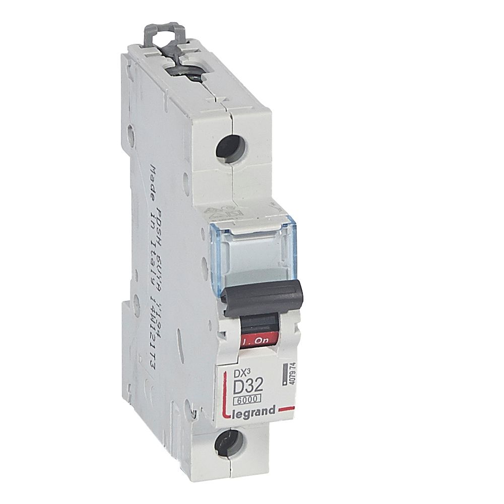 Interruptor automático 1P 10kA curva D DX3 407974 Legrand — Legrand