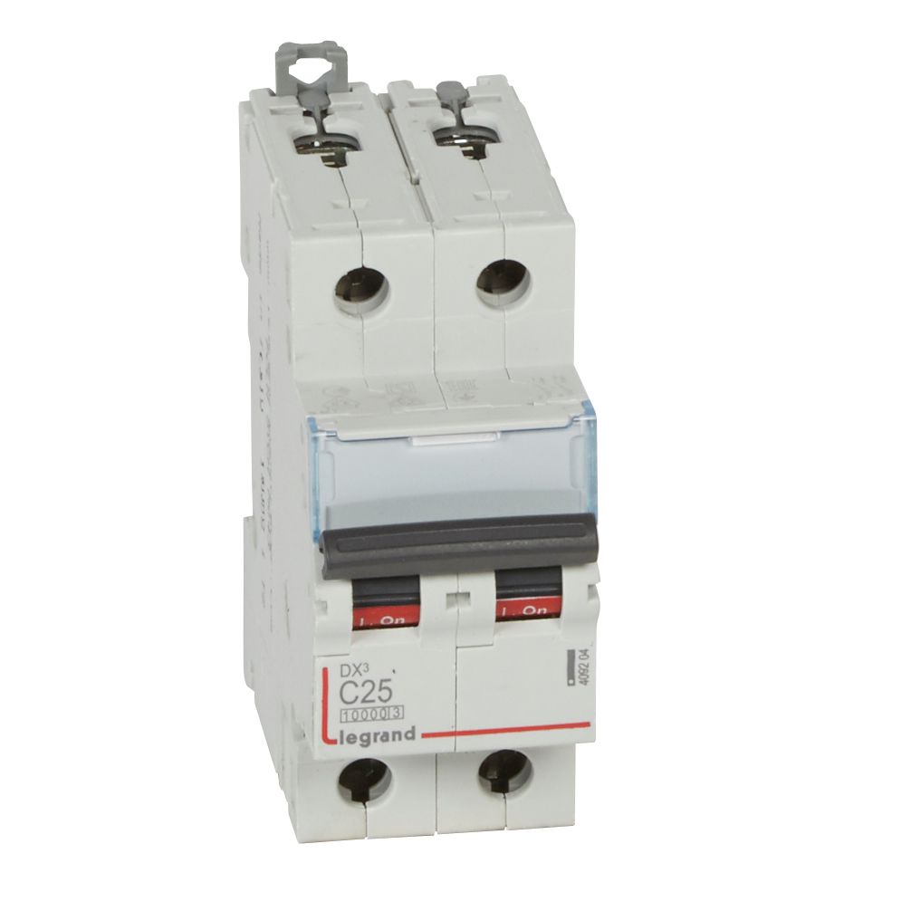 Interruptor automático 2P 16kA curva C DX3 409204 Legrand — Legrand