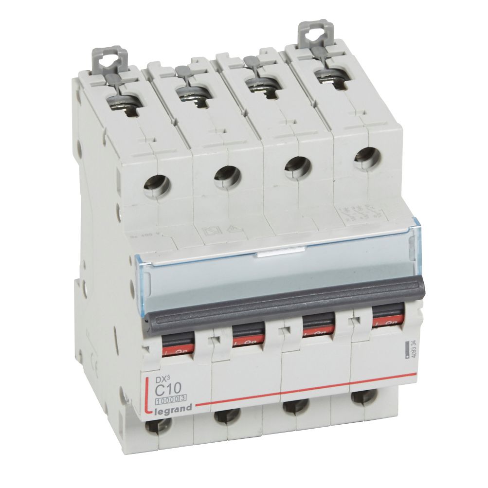 Interruptor automático 4x10A 400V 16kA 409334 Legrand — Legrand
