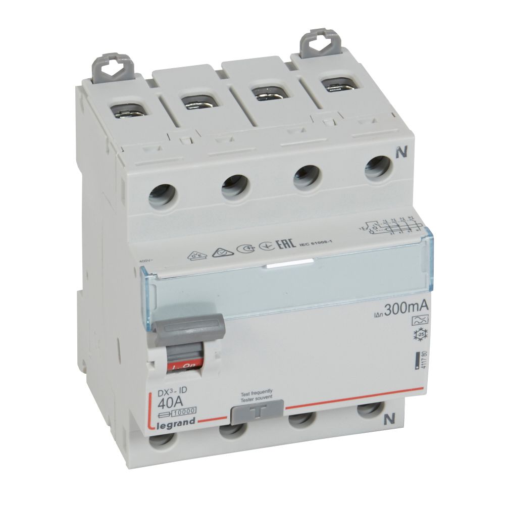 Tipo a 411780 LEX3/INT.DIF 4x40A300mA — Legrand — Legrand