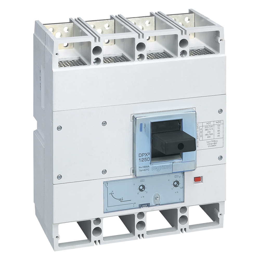 Interruptor caja moldeada 4x800A 36kA DPX 422257 Legrand — Legrand