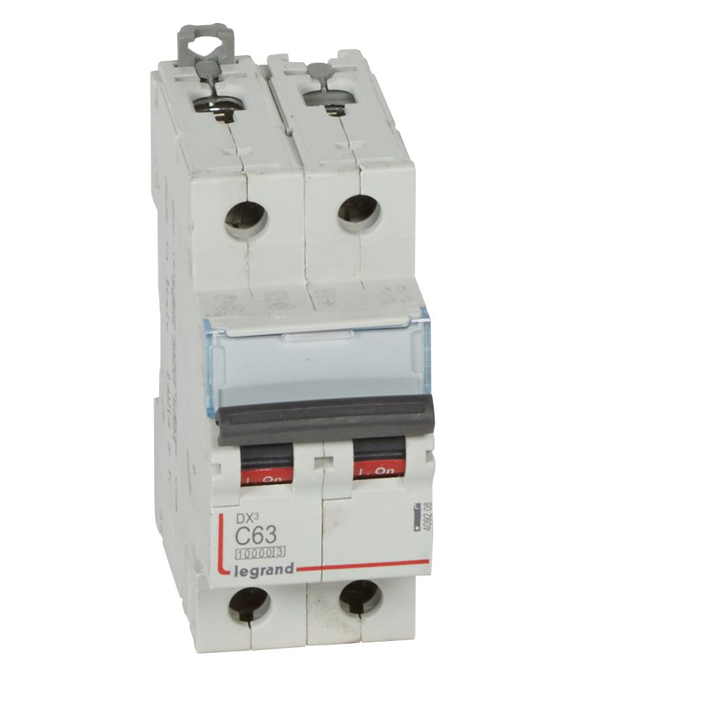 Interruptor automático 2P 16kA curva C DX3 409208 Legrand — Legrand