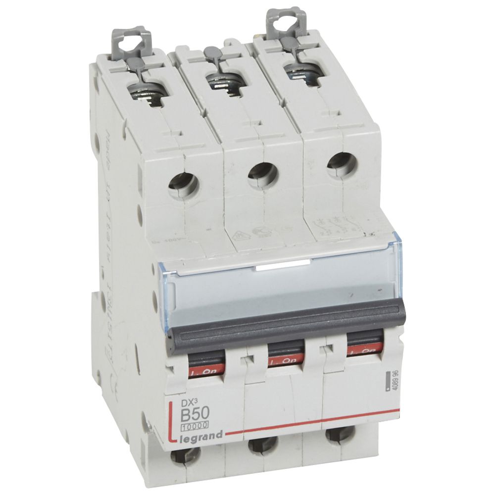Interruptor automático 3P 16kA curva B DX3 408986 Legrand — Legrand