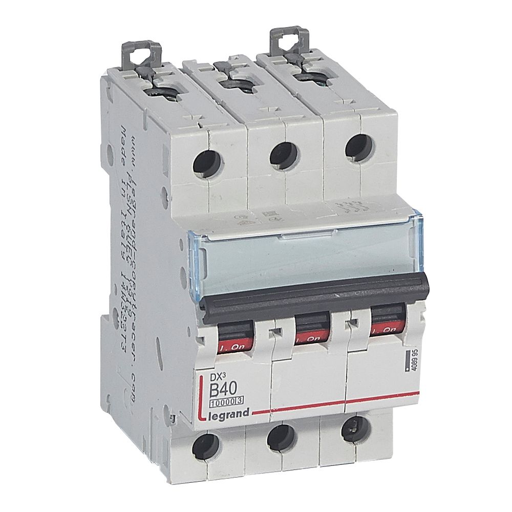 Interruptor automático 3P 16kA curva B DX3 408995 Legrand — Legrand