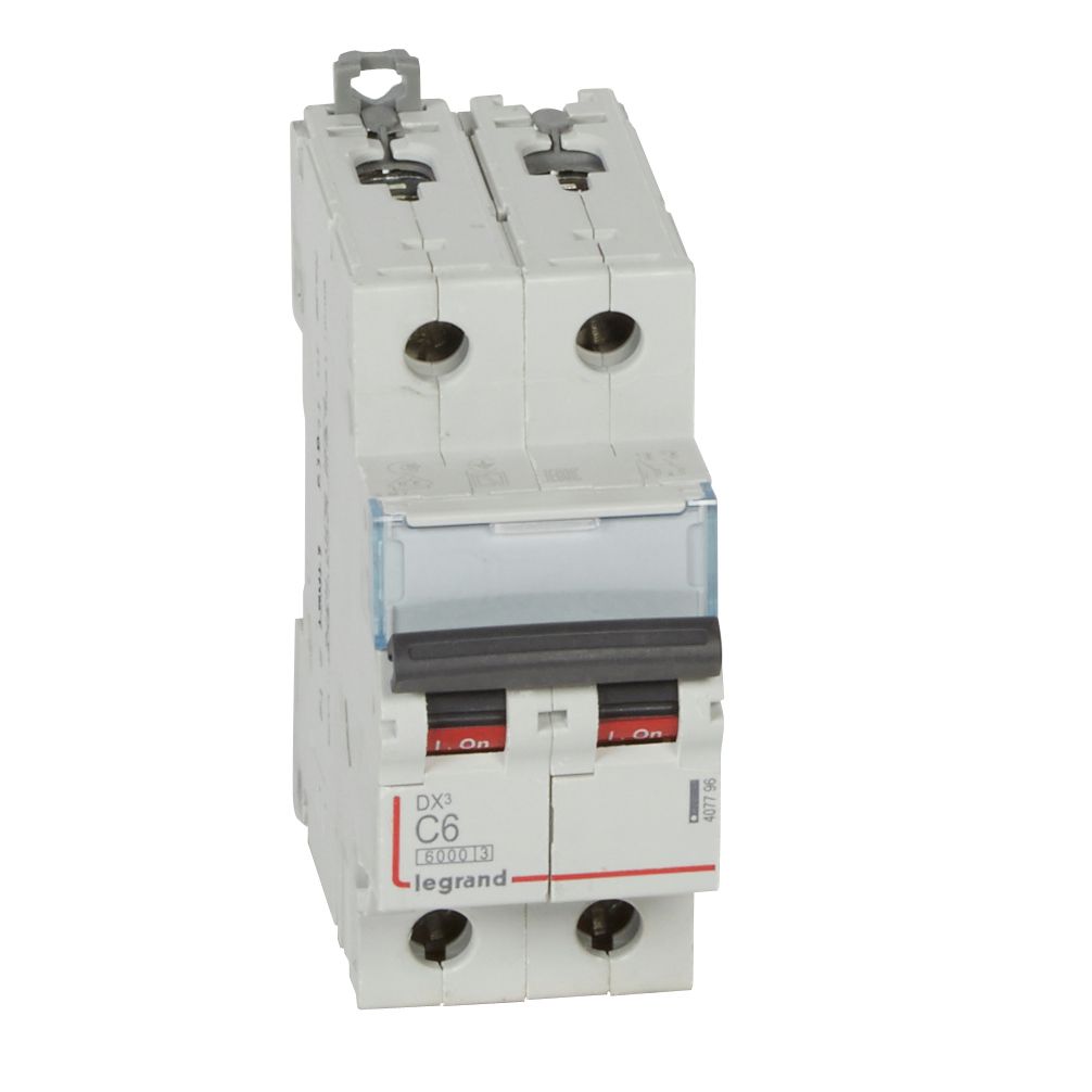 Interruptor automático 2P 10kA curva C DX3 407796 Legrand — Legrand