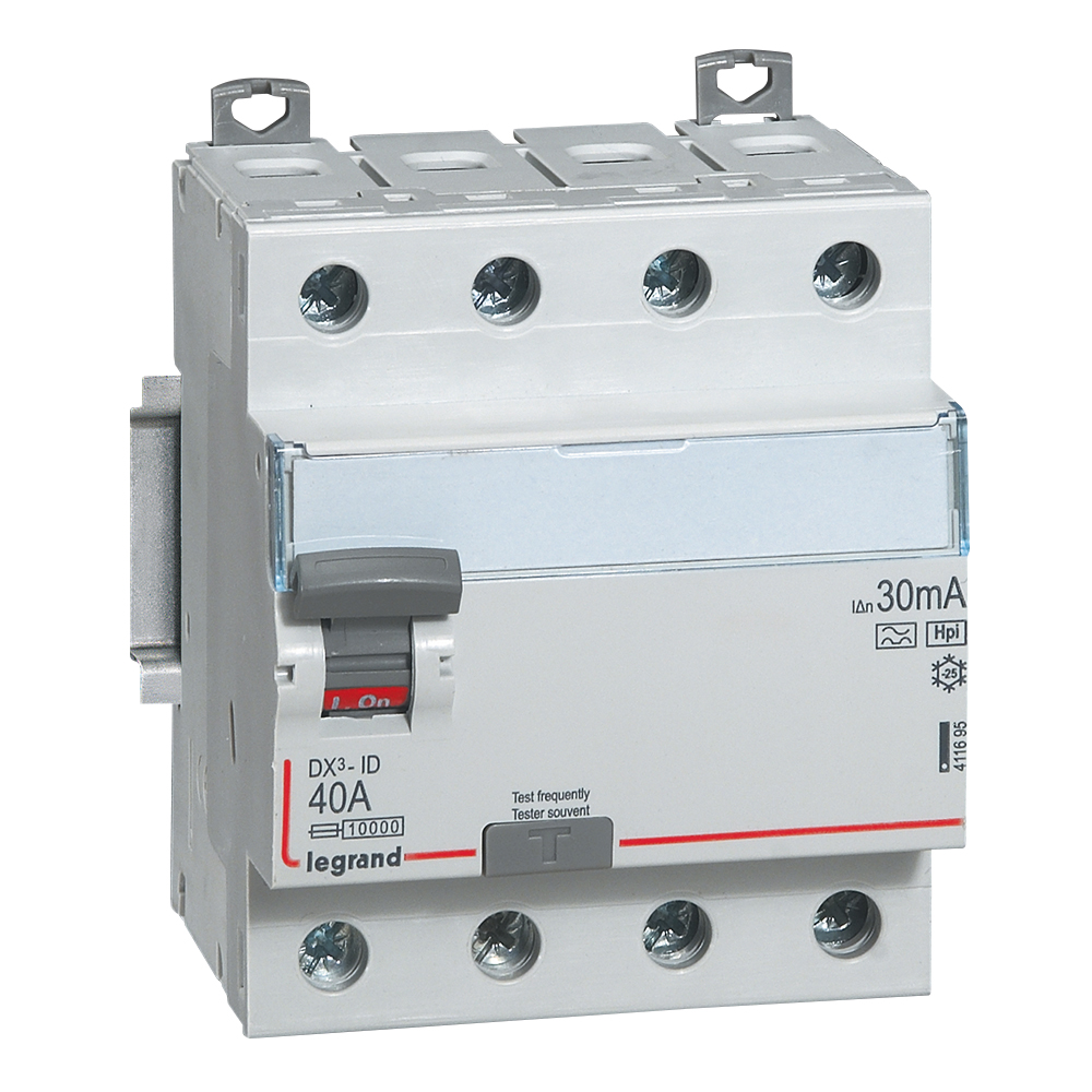 Interruptor Diferencial 4x40A 30mA Hpi 411695 — Legrand — Legrand