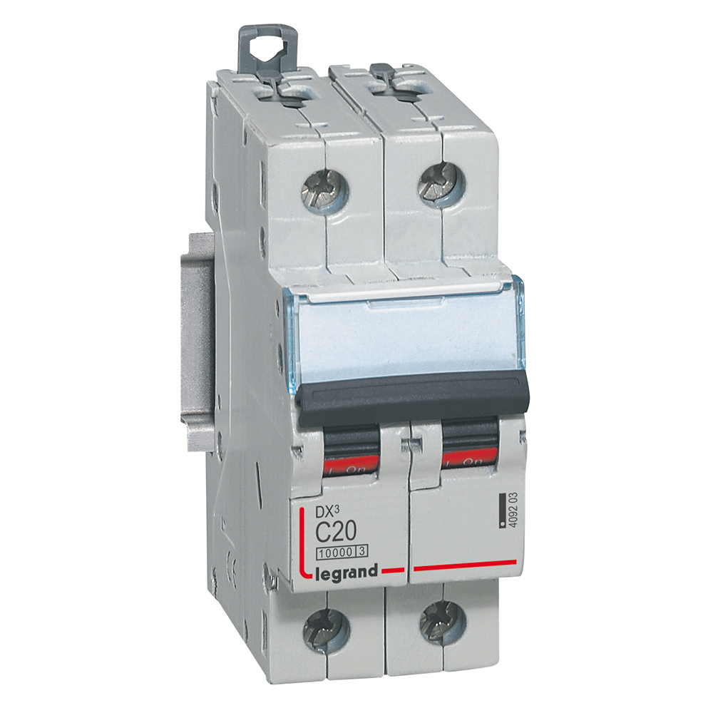 Interruptor automático 2P 16kA curva C DX3 409203 Legrand — Legrand