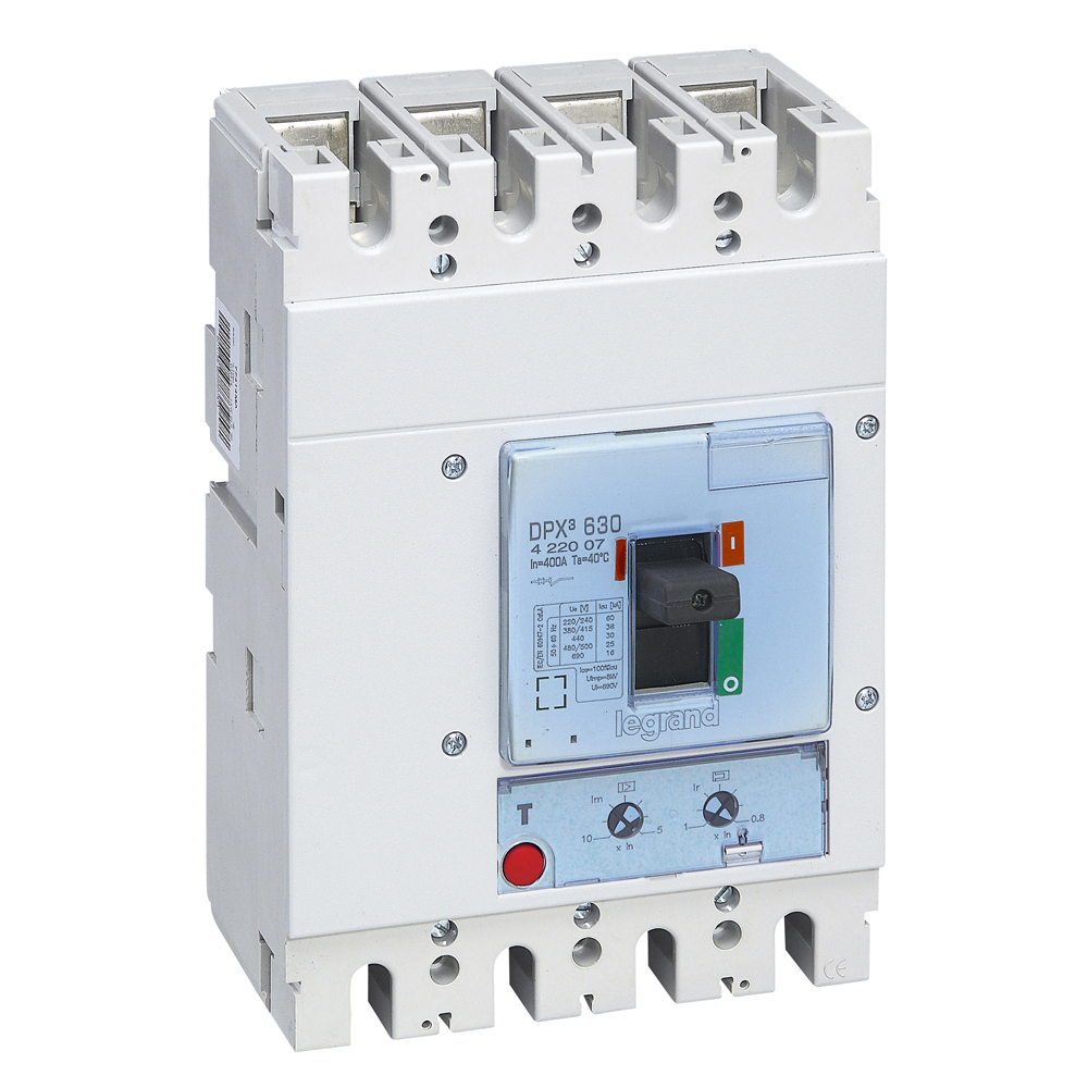 Interruptor caja moldeada 4x400A 36kA DPX 422007 Legrand — Legrand