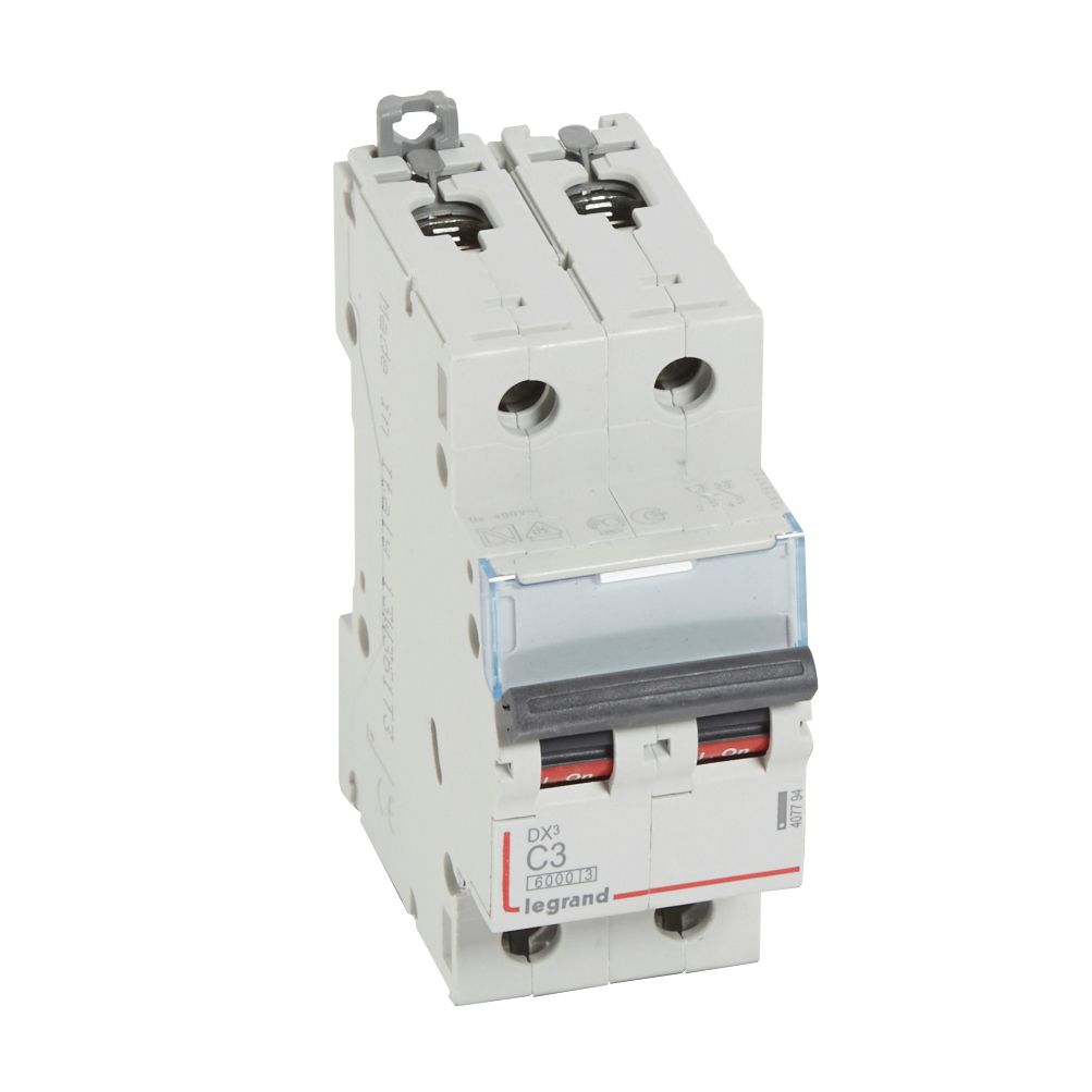 Interruptor automático 2P curva C 407794 Legrand — Legrand