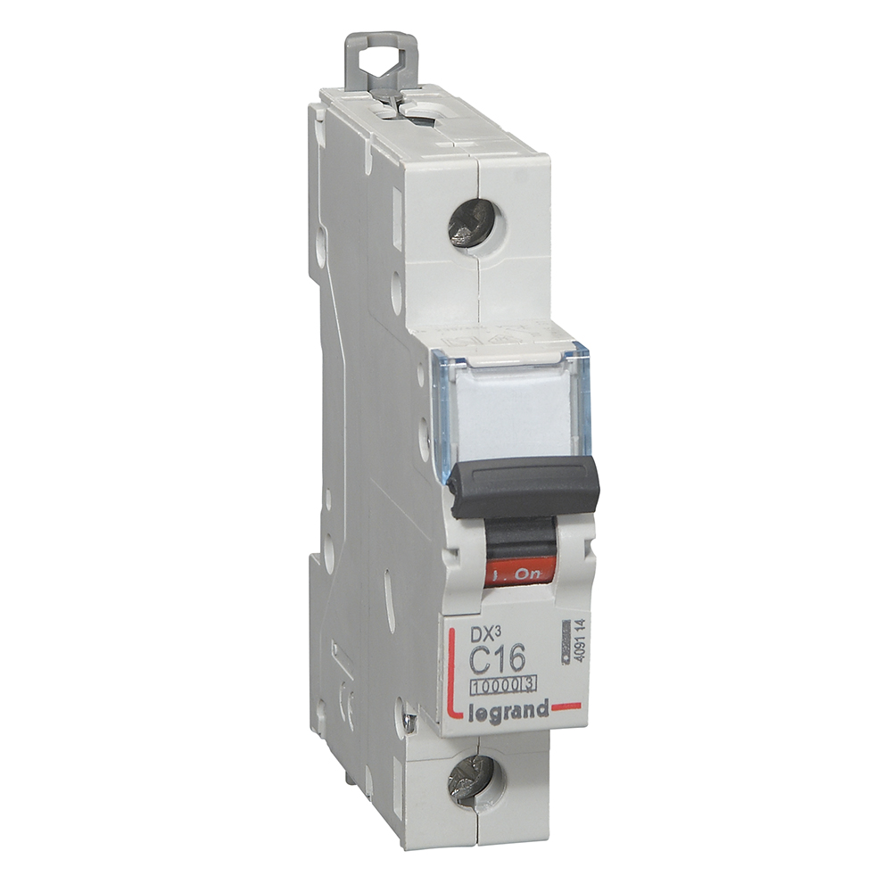 Interruptor automático 1P 16kA curva C DX3 409114 Legrand — Legrand