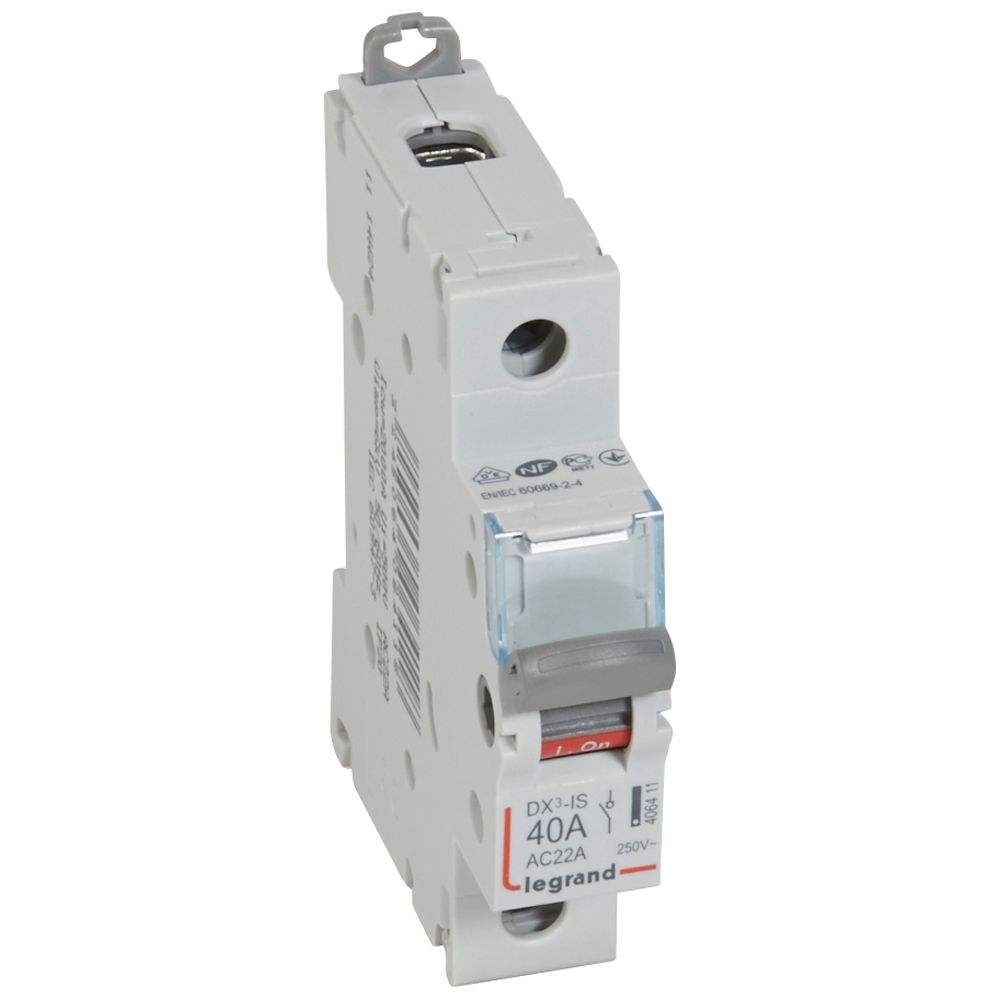 Interrupor Seccionador Unipolar 406411 — Legrand — Legrand