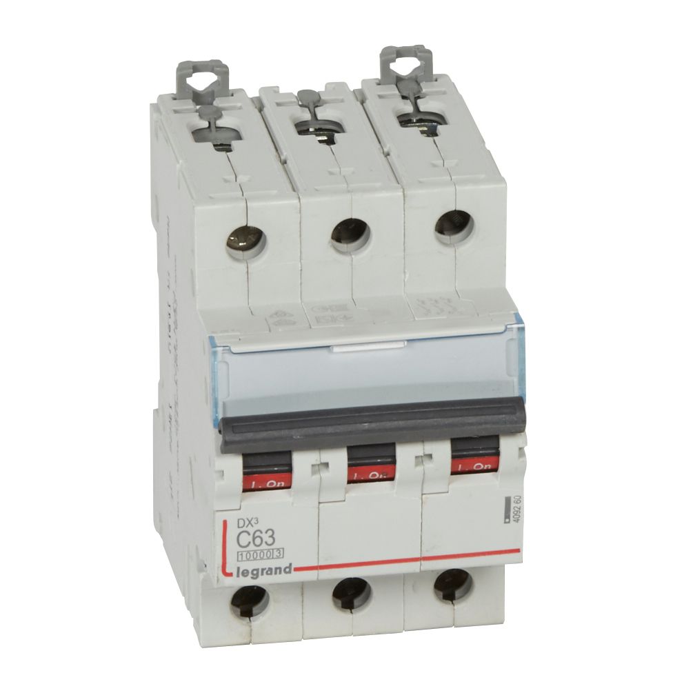 Interruptor automático 3P 16kA curva C DX3 409260 Legrand — Legrand