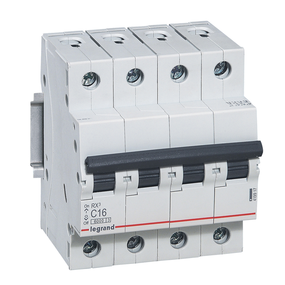 Disyuntor 4P C16 600OA RX3 419917 — Legrand — Legrand