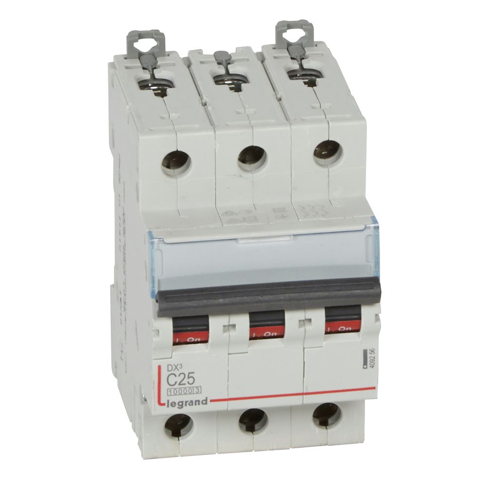 Interruptor automático 3P 16kA curva C DX3 409256 Legrand — Legrand