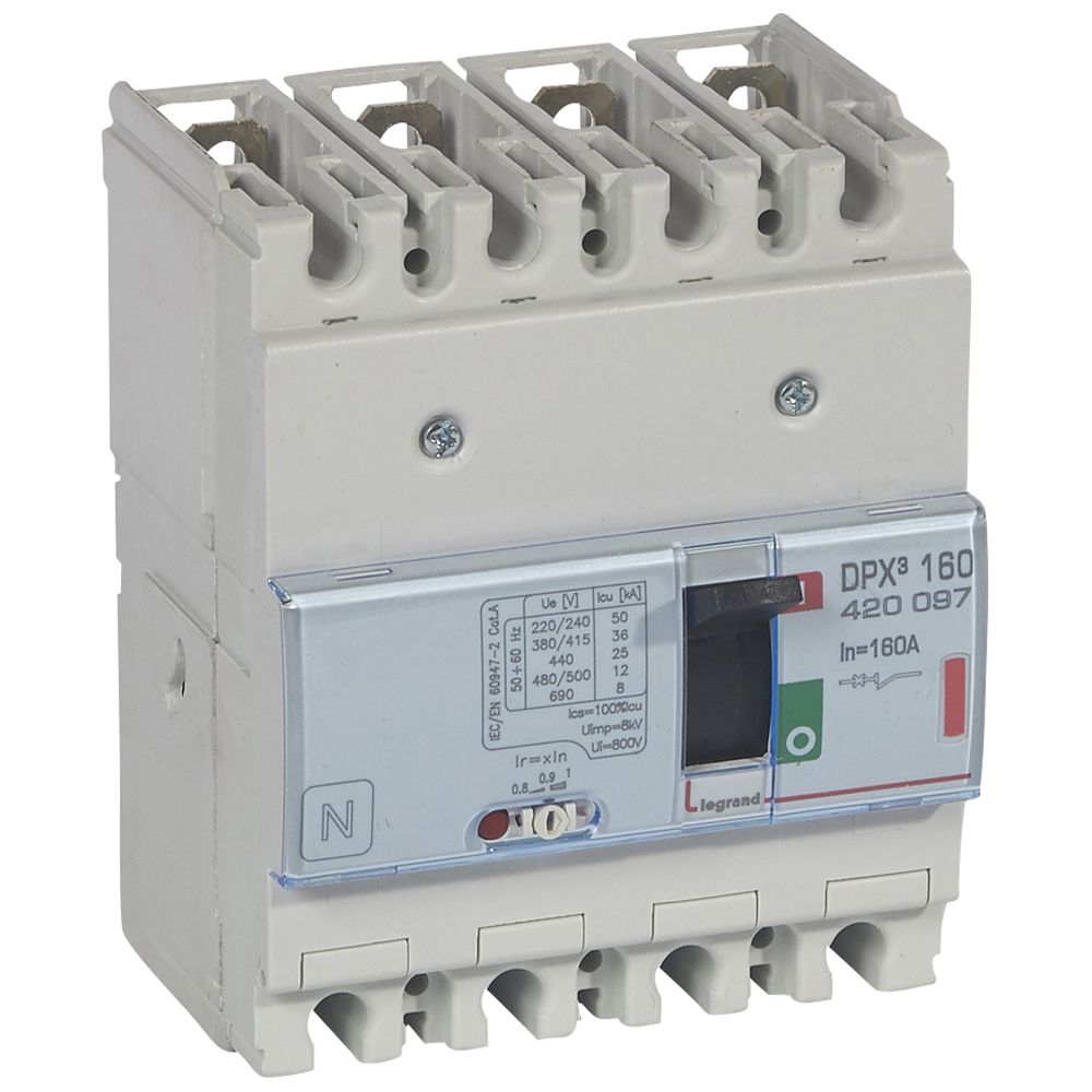 Mag. 4P 160A 36kA 420097 DPX³160 — Legrand — Legrand