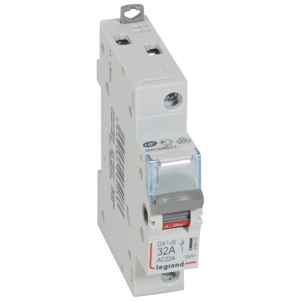 Interrupor Seccionador Unipolar 406403 — Legrand — Legrand