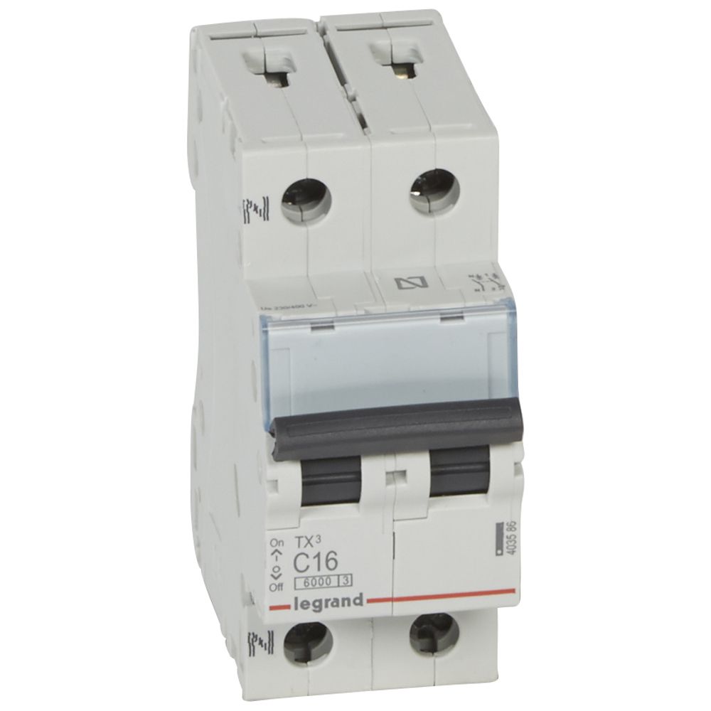Interruptor automático 1x16A curva C TX3 403586 Legrand — Legrand