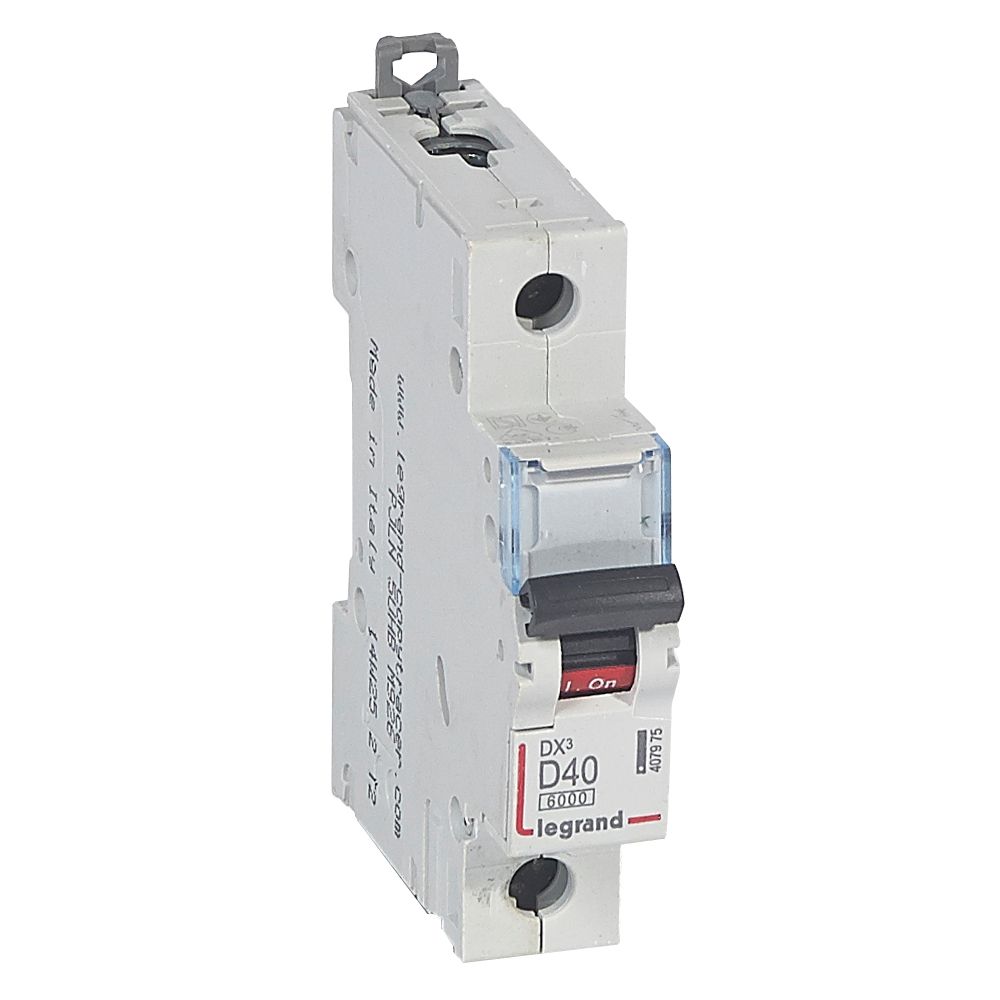 Interruptor automático 1P 10kA curva D DX3 407975 Legrand — Legrand