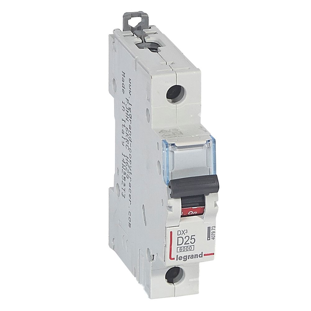 Interruptor automático 1P 10kA curva D DX3 407973 Legrand — Legrand