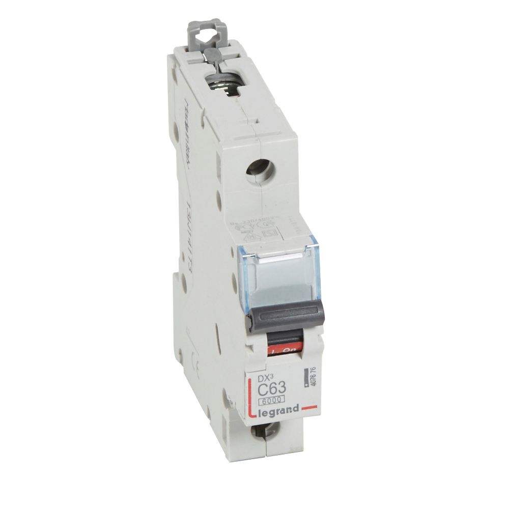 Interruptor automático 1P 10kA curva C DX3 407676 Legrand — Legrand