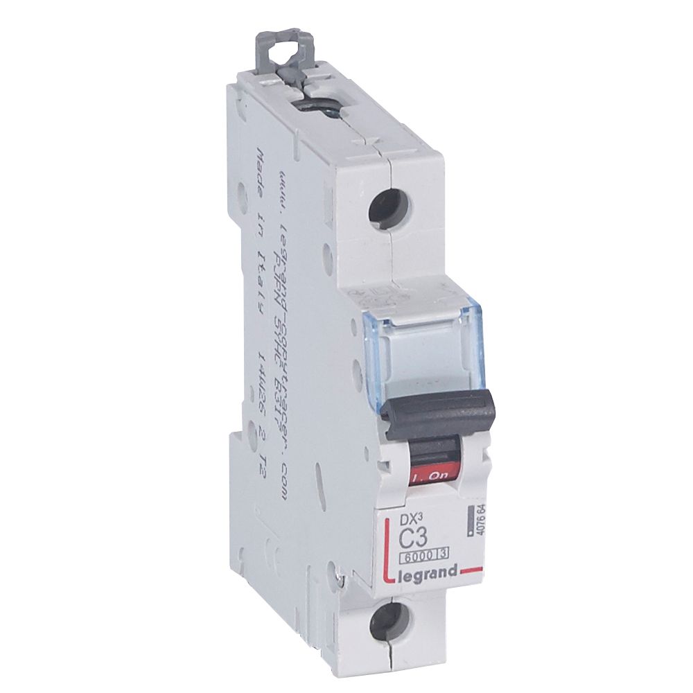Interruptor automático 1P 10kA curva C DX3 407664 Legrand — Legrand