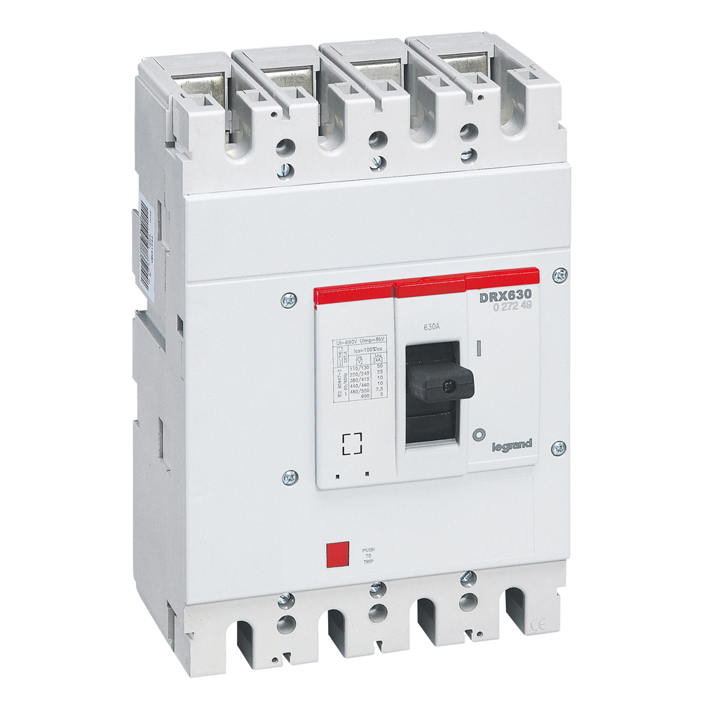 Interruptor caja moldeada 4x630A 50kA DRX 27249 Legrand — Legrand