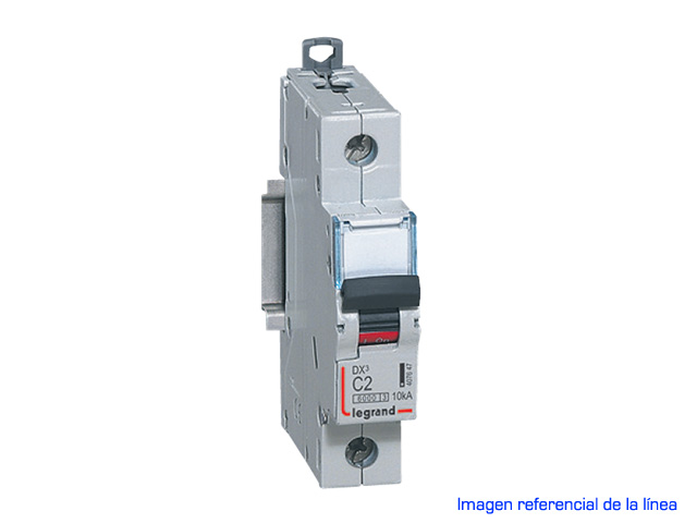 Interruptor automático 1P 10kA curva C DX3 407665 Legrand — Legrand