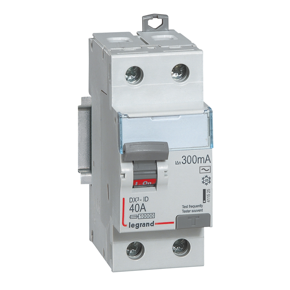 Interruptor DX3 Diferencial Tipo AC Bipolar 411525 — Legrand — Legrand