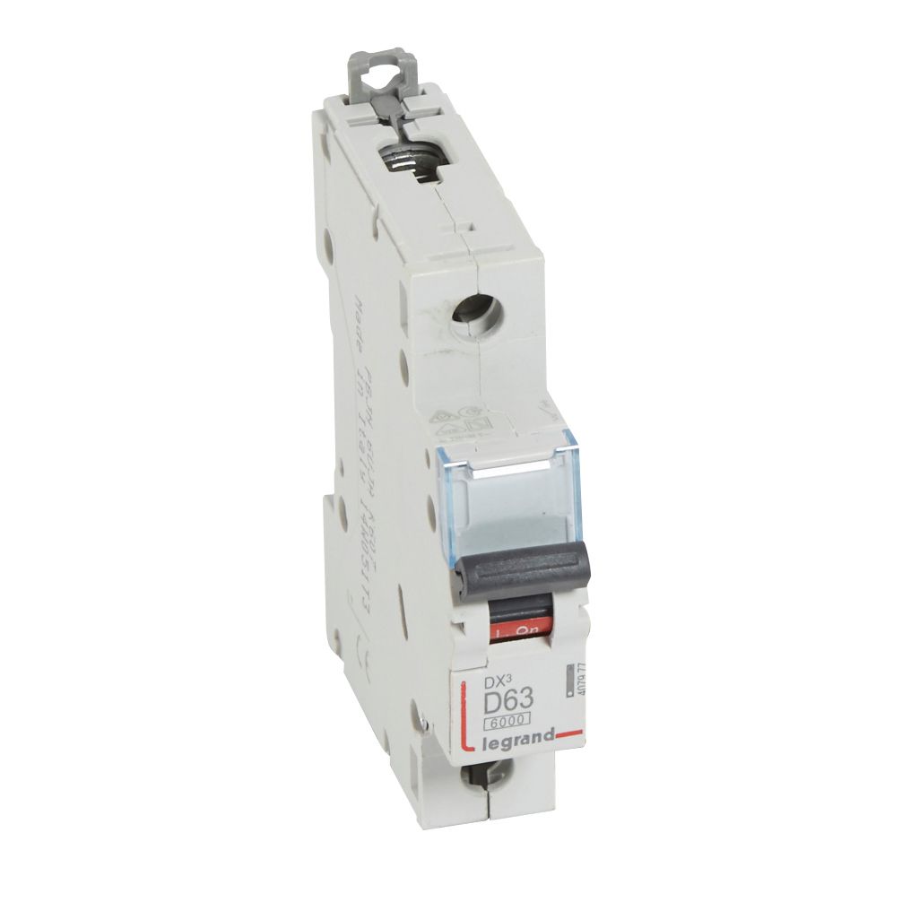 Interruptor automático 1P 10kA curva D DX3 407977 Legrand — Legrand