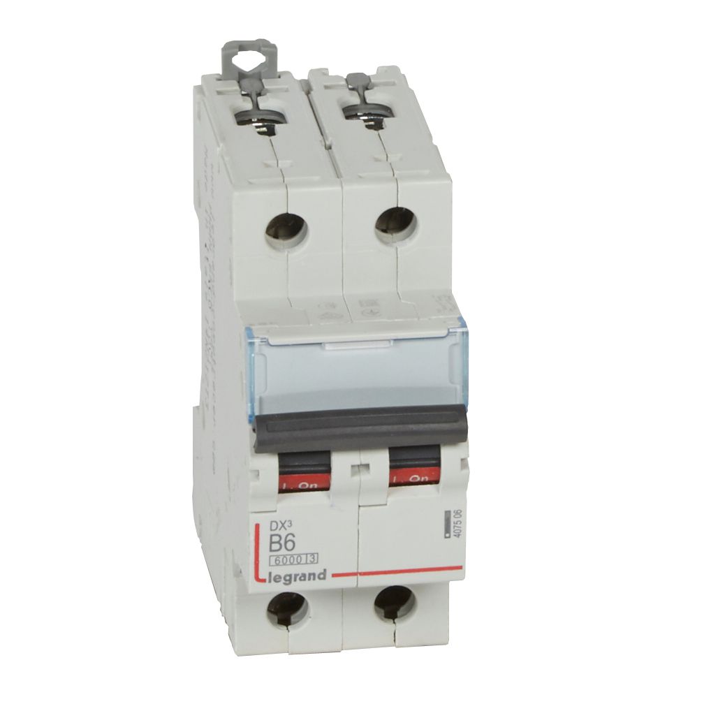 Interruptor automático 2P 10kA curva B DX3 407506 Legrand — Legrand