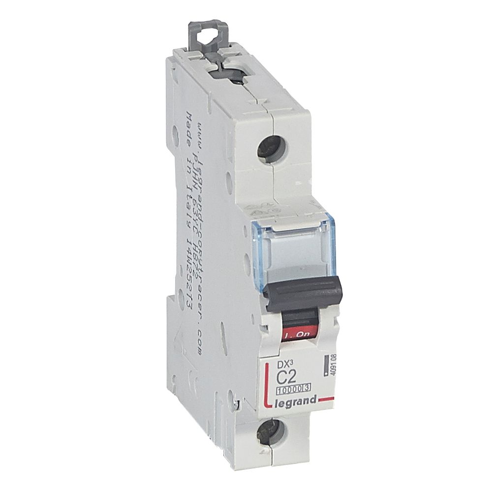 Interruptor automático 1P 16kA curva C DX3 409108 Legrand — Legrand