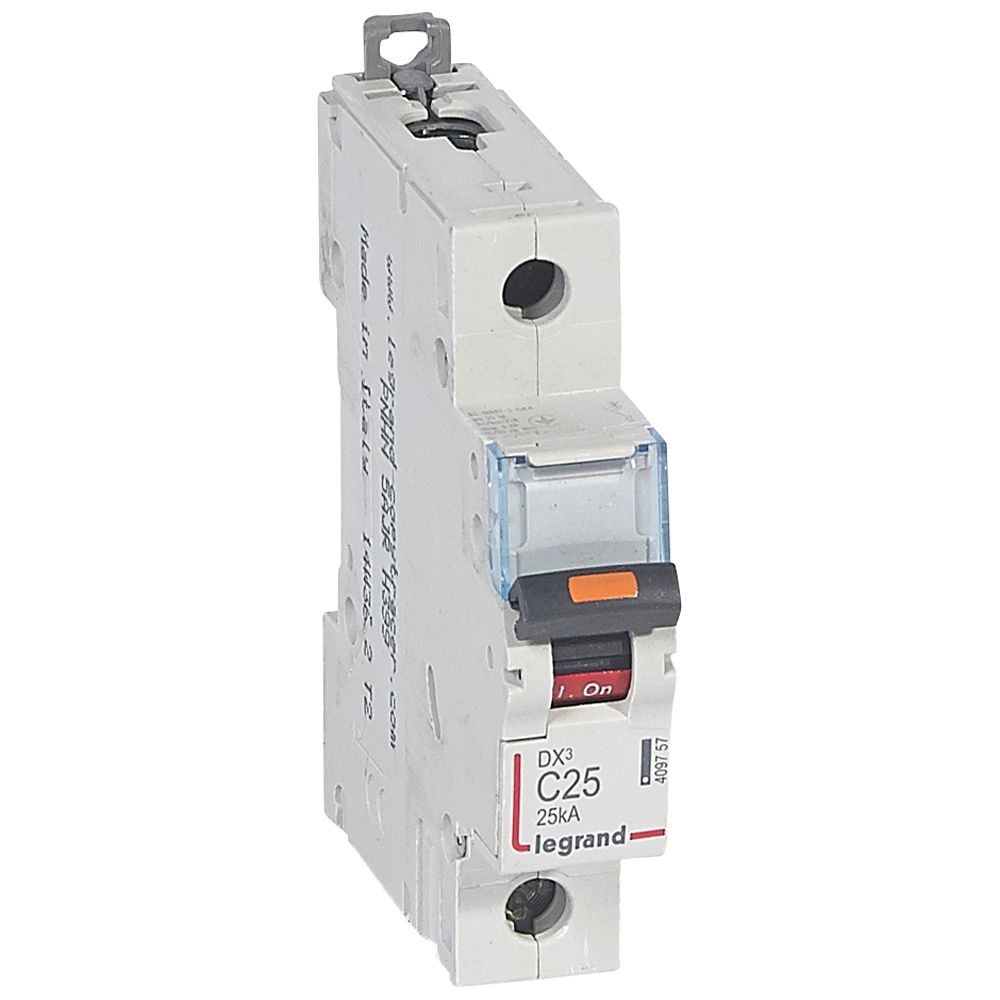 Interruptor automático 1P 25kA curva C DX3 409757 Legrand — Legrand