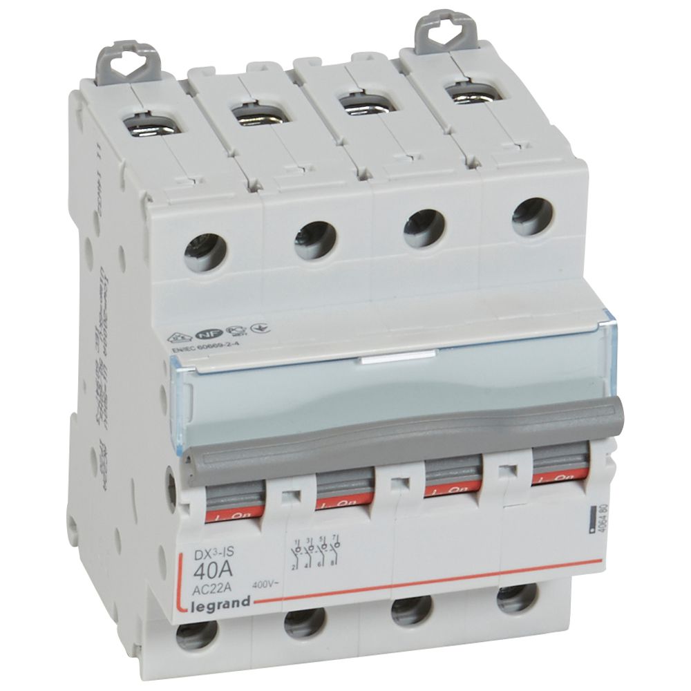 Interruptor Seccionador Tetrapolar 406480 — Legrand — Legrand