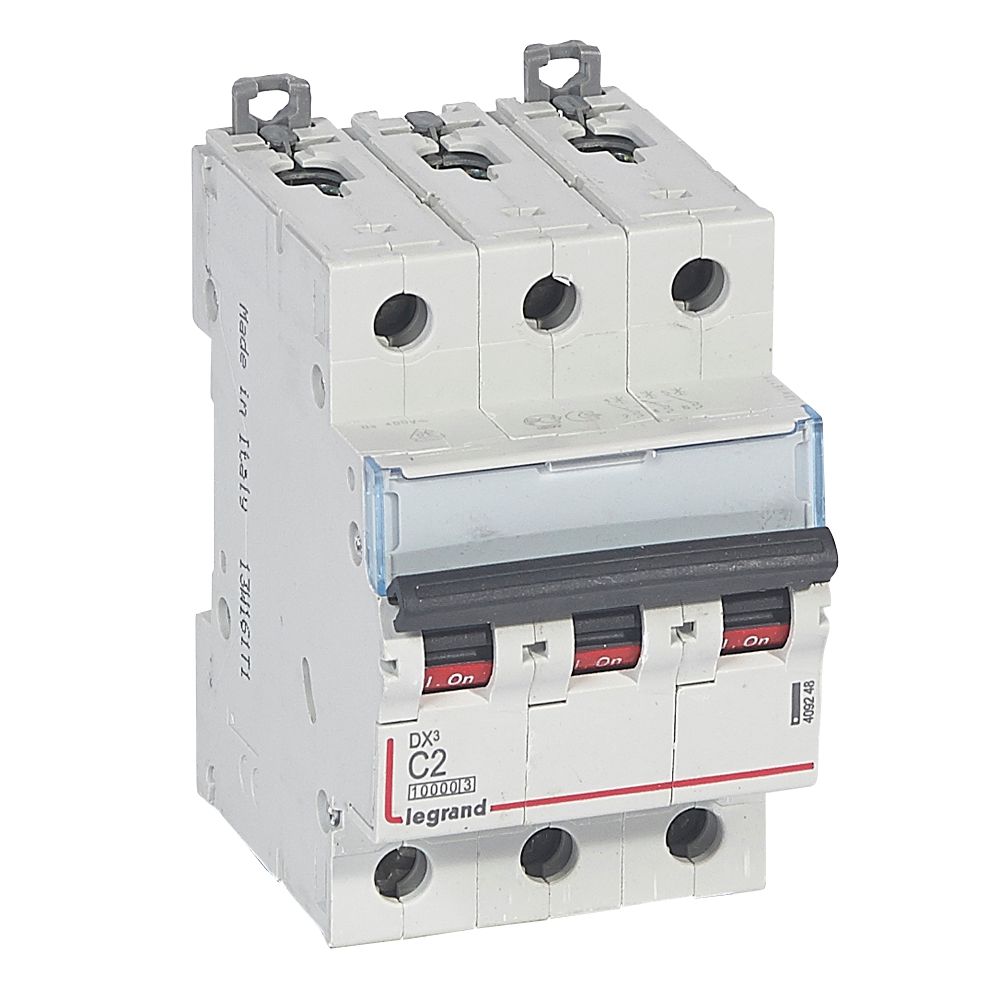 Interruptor automático 3P 16kA curva C DX3 409248 Legrand — Legrand