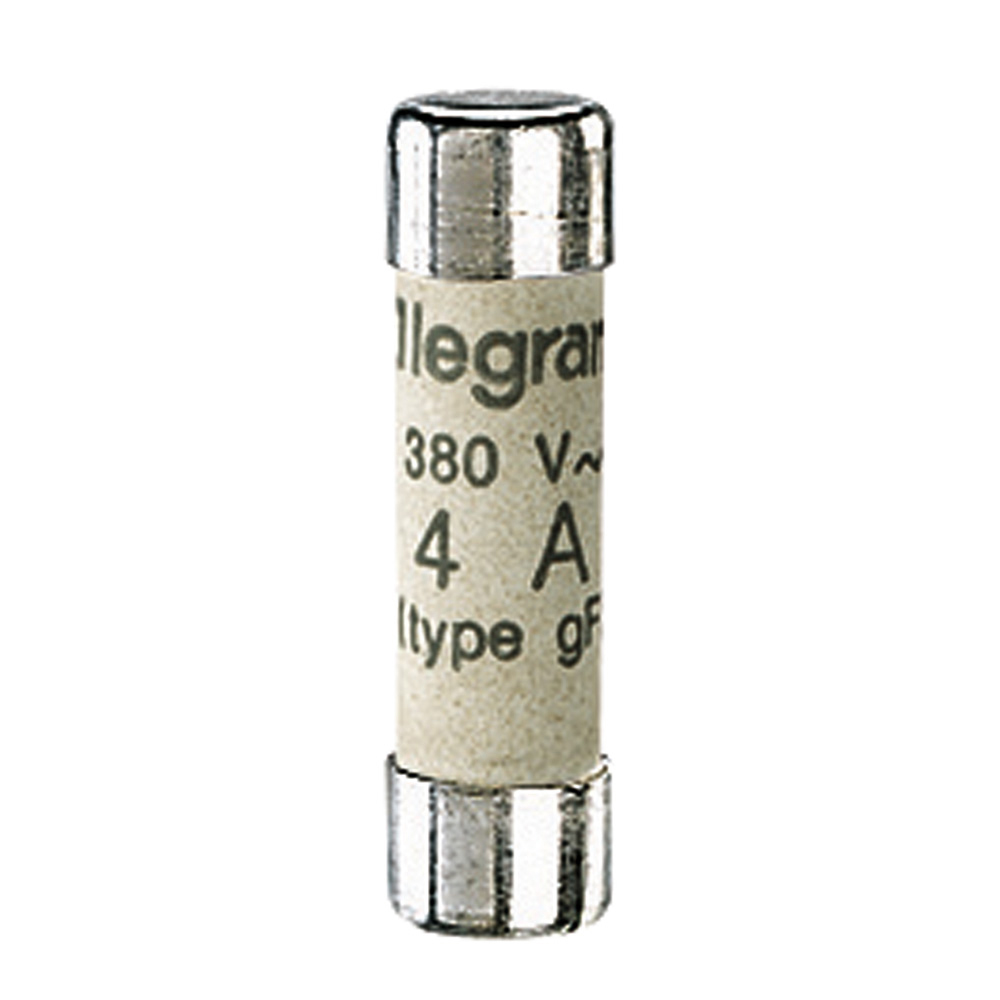 Fusibles Industriales Cilindircos Tipo Gg(rapidos) 8x32 4A. 12304 — Legrand — Legrand