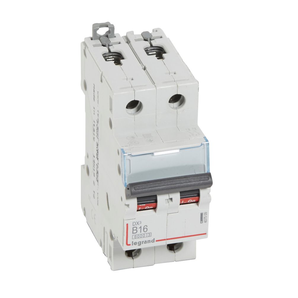 Interruptor automático 2P 10kA curva B DX3 407509 Legrand — Legrand