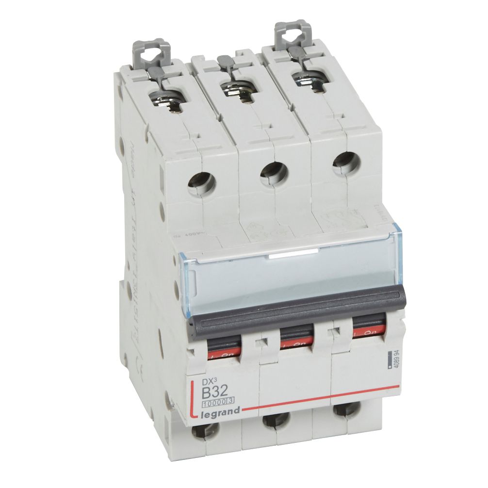 Interruptor automático 3P 16kA curva B DX3 408994 Legrand — Legrand