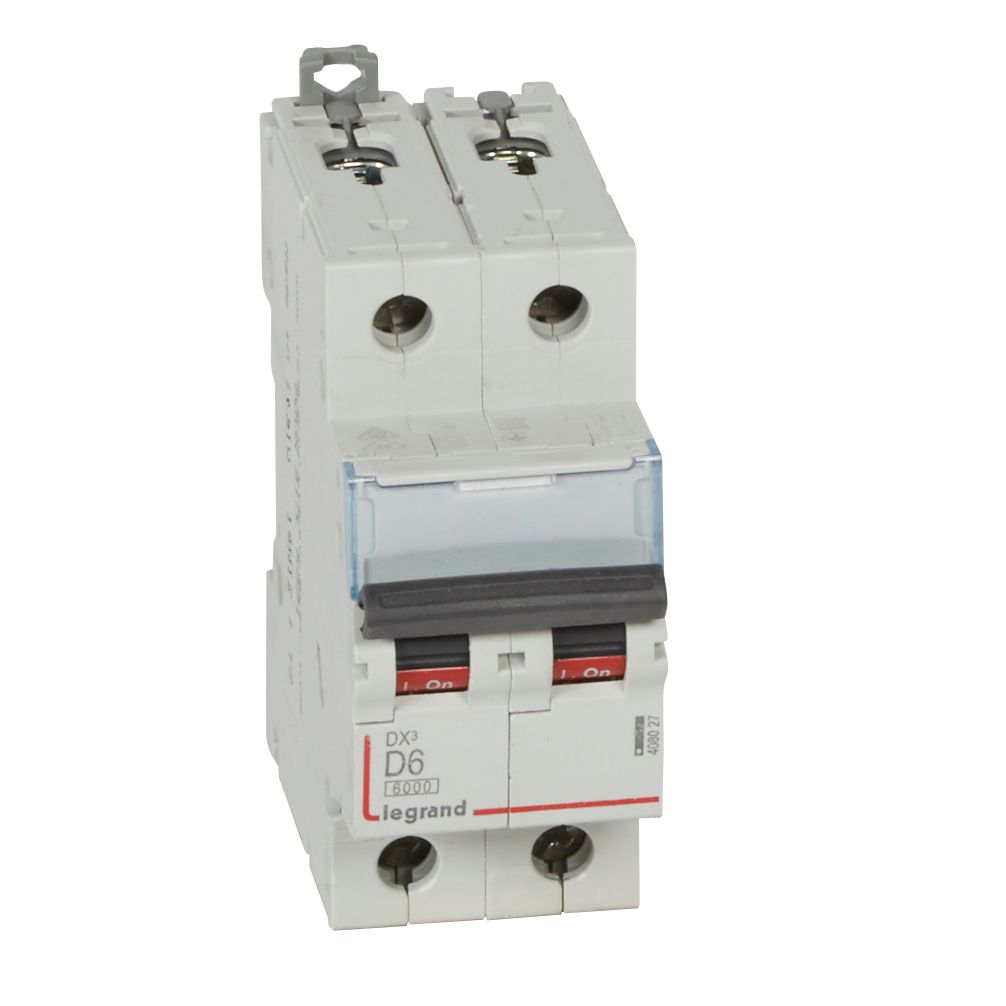 Interruptor automático 2P 10kA curva D DX3 408027 Legrand — Legrand